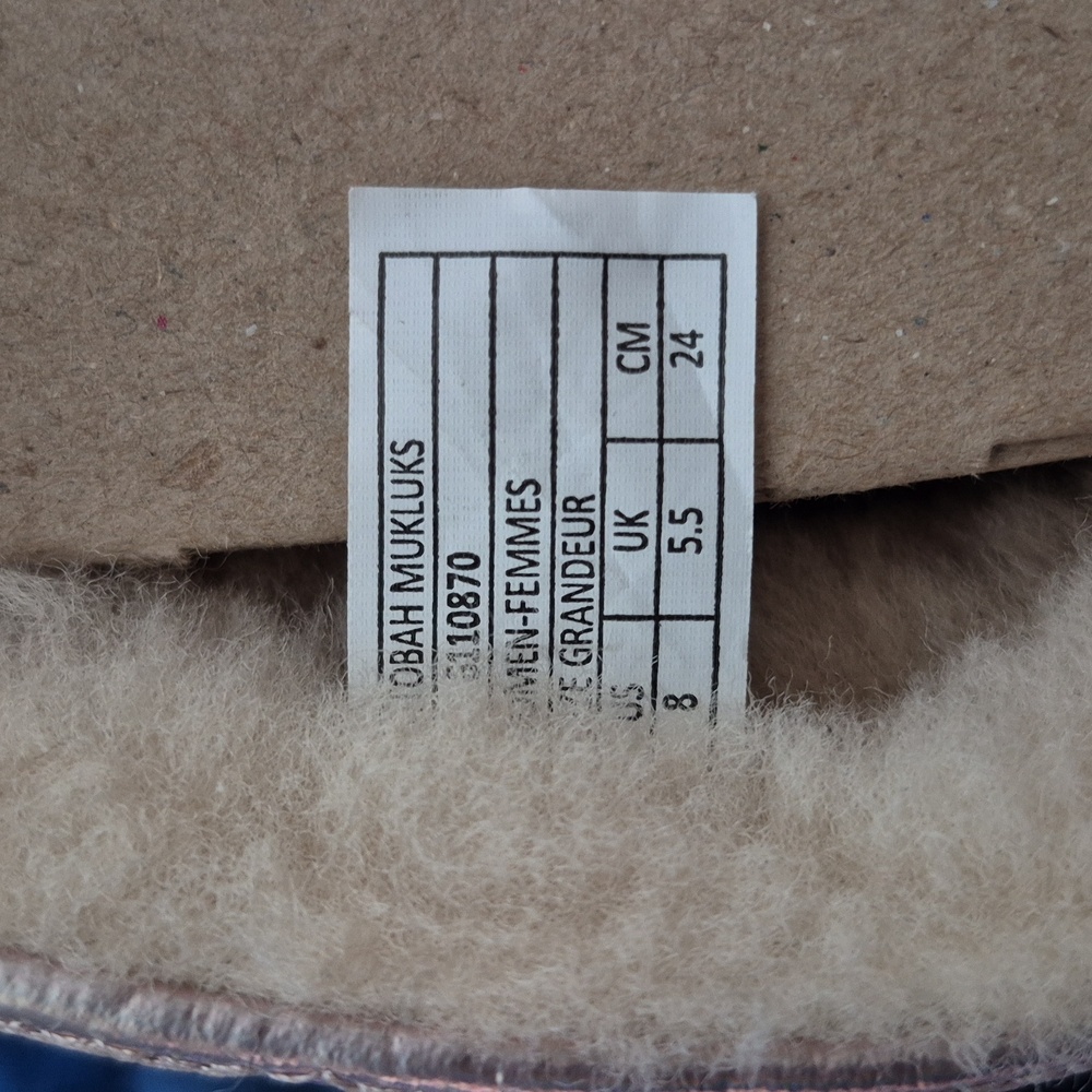 Manitobah Leather Reflections Ankle Boot Size 8 In Pink Illusion, New In Box! - Picture 5 of 16